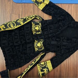 Versace Black and Gold Robe- Unisex